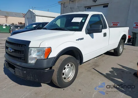 2013 Ford F150 из США, поврежденный, VIN 1FTMF1CM8DKE67276